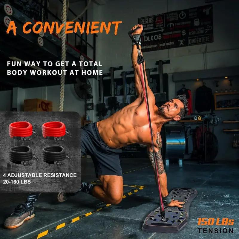 LALAHIGH Portable Home Gym-18Pcs