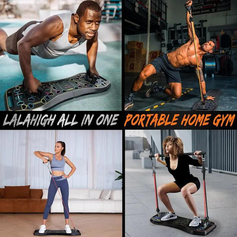 LALAHIGH Portable Home Gym-18Pcs