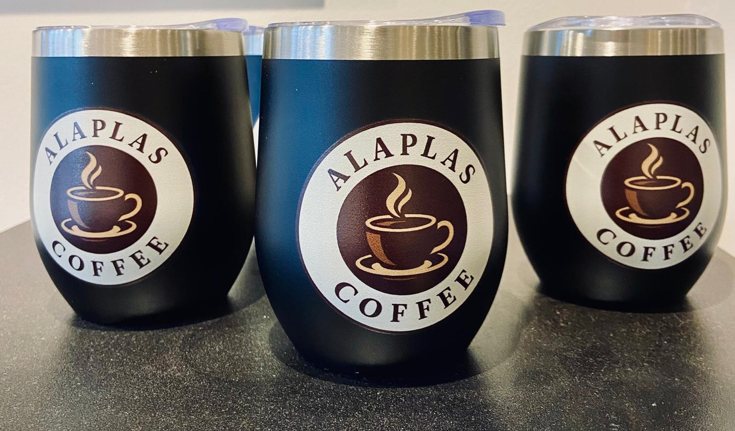 Alaplas Double Wall Stainless Steel Travel Mug Insulated Leak Proof Versatile Practical for On The Go Use