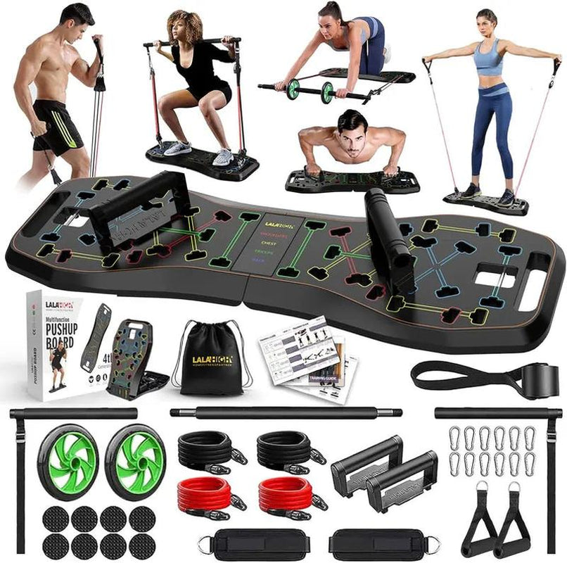 LALAHIGH Portable Home Gym-18Pcs